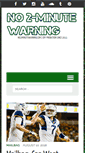 Mobile Screenshot of no2minutewarning.com